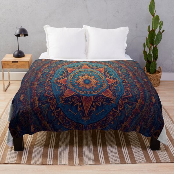 Item preview, Bohemian Mandala Pattern – Decorative Spiritual Artwork designed and sold by DesignerThreads.