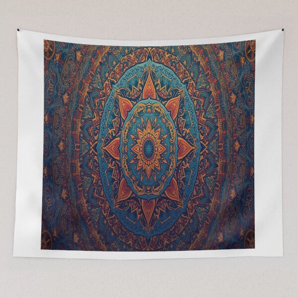 Item preview, Bohemian Mandala Pattern – Decorative Spiritual Artwork designed and sold by DesignerThreads.
