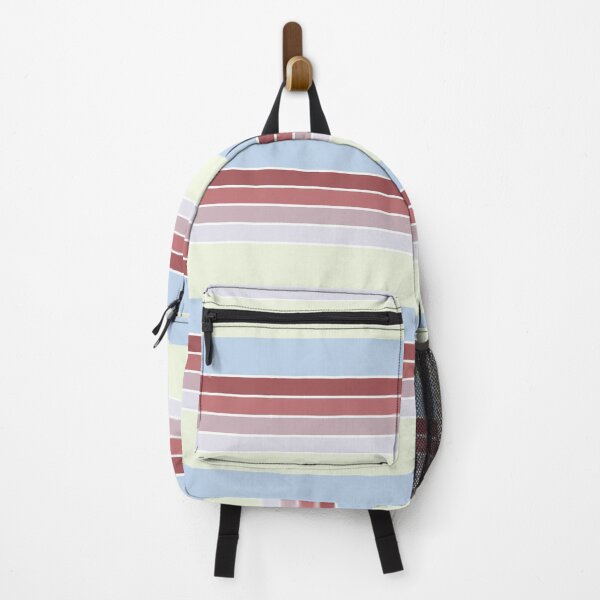 Item preview, Aesthetic Retro Stripes | Blue and Yellow designed and sold by ApricityPhrases.