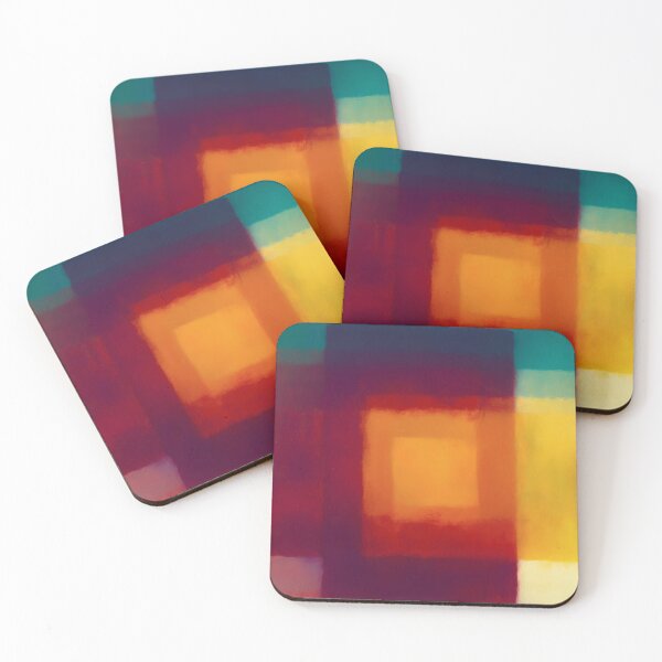 Item preview, Radiant Amber Color Field Abstract designed and sold by Moisky Art.