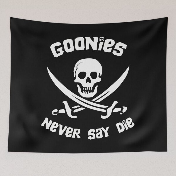 Item preview, Goonies Never Say Die designed and sold by yellow-point.