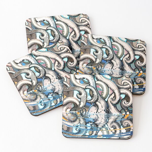Item preview, Reflections of tentacles designed and sold by Glenbobagins.