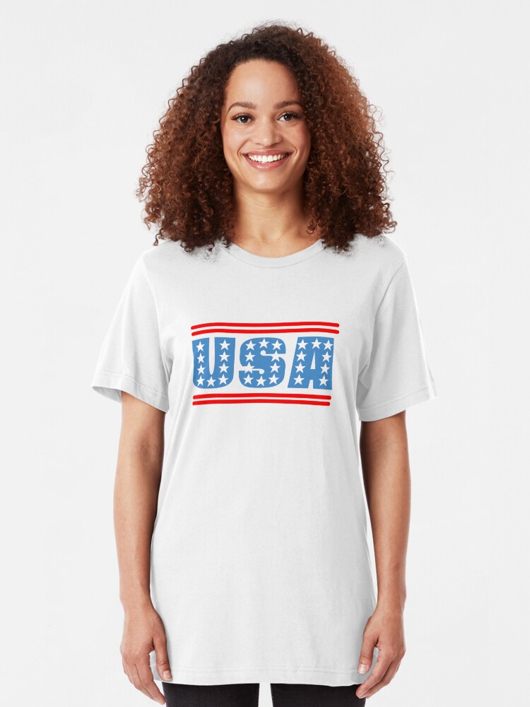 Alternate view of USA Slim Fit T-Shirt