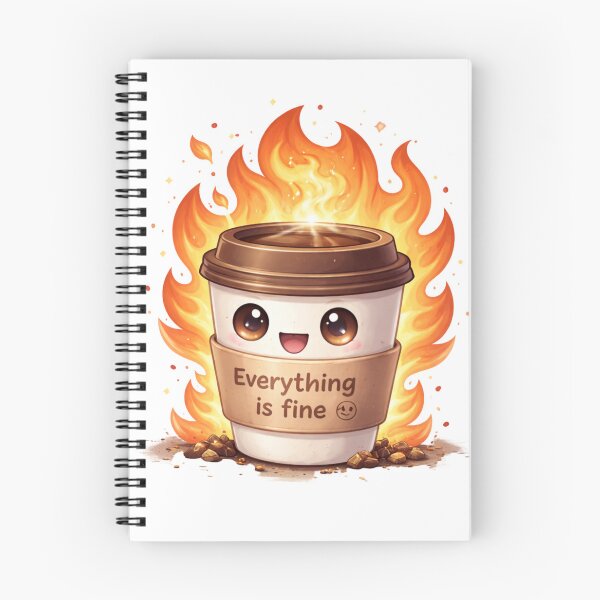 Item preview, Everything Is Fine Coffee designed and sold by PriyankaSonara.