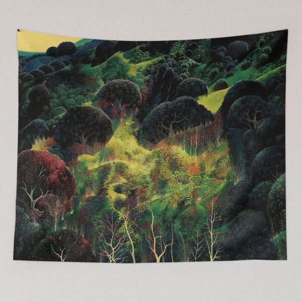 Item preview, Autumn Fields   1990 United States - Magic Realism designed and sold by kg07-.