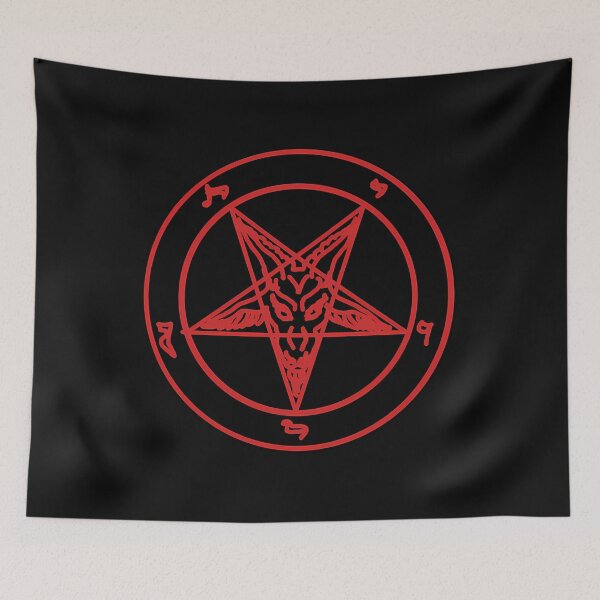 Item preview, Red Baphomet designed and sold by yellow-point.