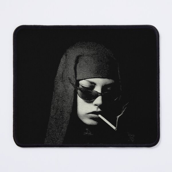 Item preview, Edgy Nun Smoking Cigarette Sunglasses Low Key designed and sold by k3rstman1.