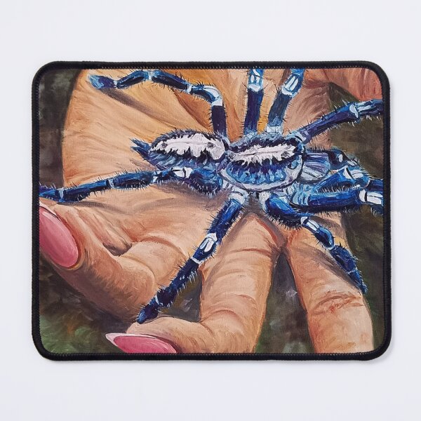 Item preview, A lady holding a spider art designed and sold by alexgeiart.