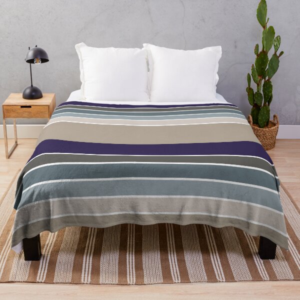 Item preview, Aesthetic Retro Stripes | Purple and Beige designed and sold by ApricityPhrases.