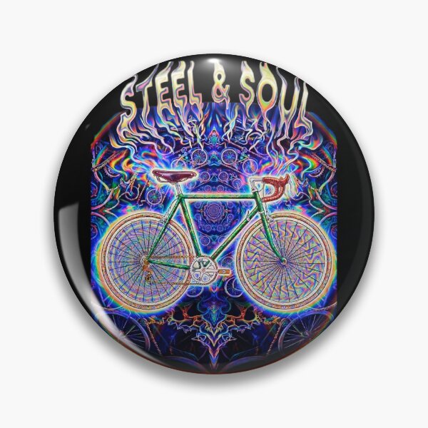 Item preview, Psychedelic Steel & Soul retro bicycle designed and sold by Stefanrajzer.