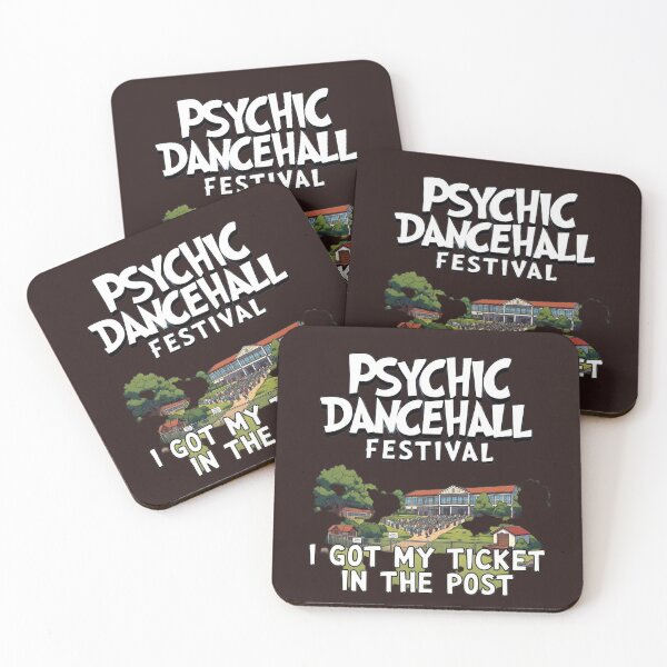 Item preview, Psychic Dancehall Festival Shirt – I Got My Ticket in the Post Funny Festival Tee – Music Festival Graphic T-Shirt designed and sold by Sushikidsntoddlers.