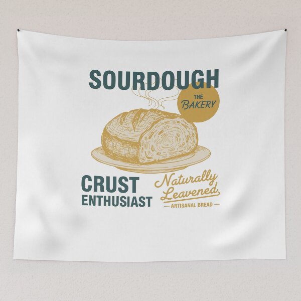 Item preview, Sourdough Crust Enthusiast Bread Baking Baker designed and sold by LuminOrb.