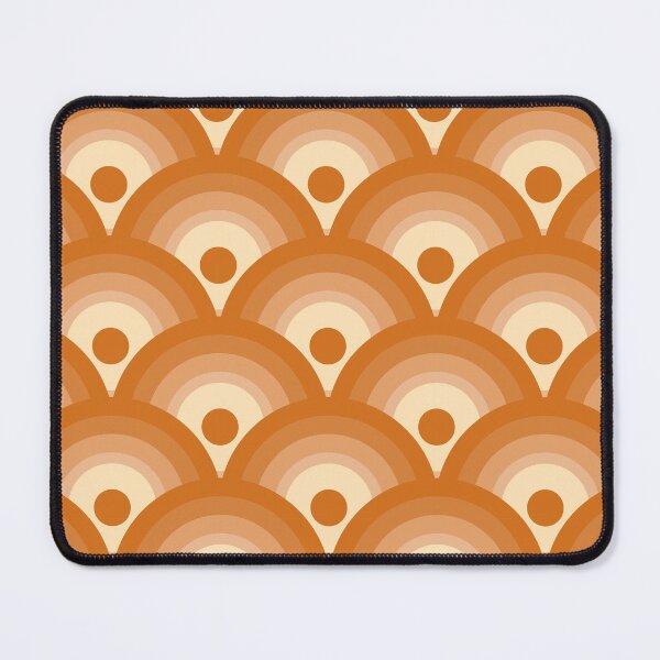 Item preview, Retro Geometric Gradient Pattern  -  Warm brown and Beige designed and sold by JMgraphic.