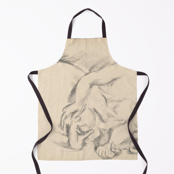 Item preview, Study of an Angel in Rubens the Prophet Elijah by Paul Cézanne: Figure Drawing Poster designed and sold by artofuniverse.