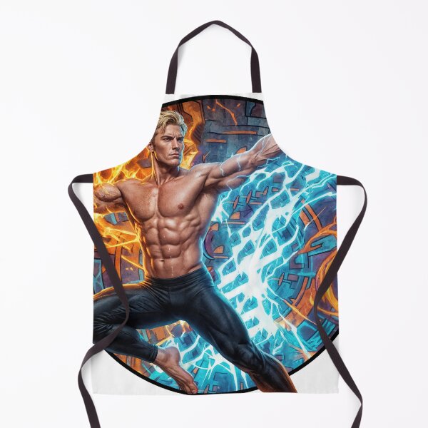 Item preview, Fire and Lightning Power Physique Art - #11 designed and sold by ForeverPrintsOK.