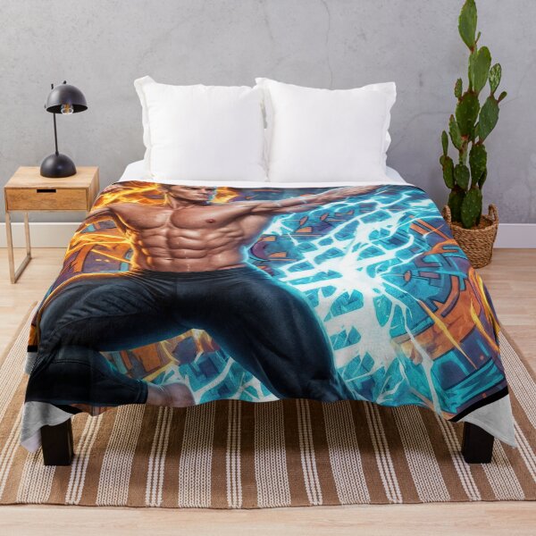 Item preview, Fire and Lightning Power Physique Art - #11 designed and sold by ForeverPrintsOK.