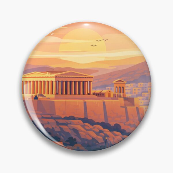 Item preview, Athens Postcard  designed and sold by MatthewHeights.