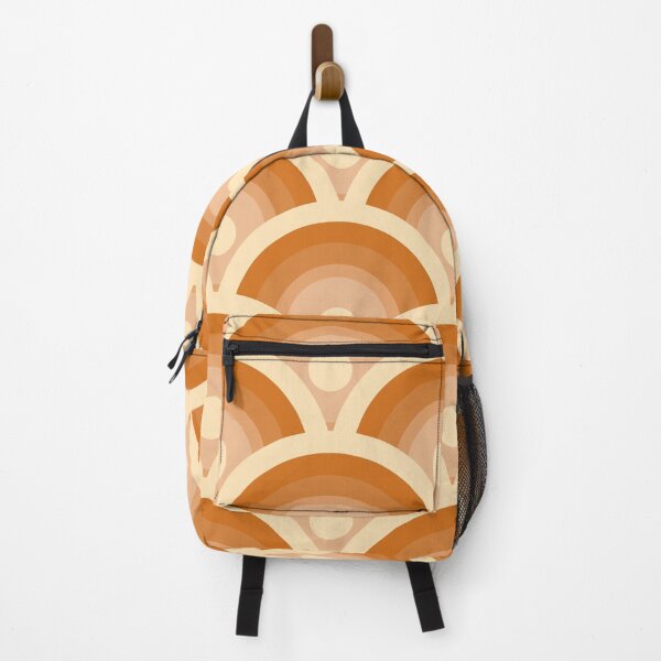 Item preview, Retro Geometric Gradient Pattern  -  Beige and warm brown designed and sold by JMgraphic.