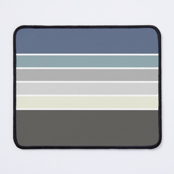 Item preview, Aesthetic Retro Stripes | Grey and Pale Yellow designed and sold by ApricityPhrases.