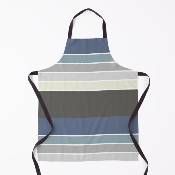 Item preview, Aesthetic Retro Stripes | Grey and Pale Yellow designed and sold by ApricityPhrases.