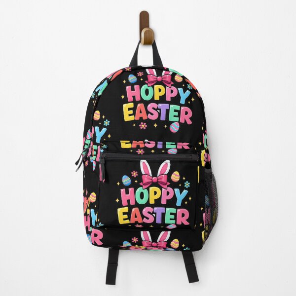 Item preview, Cute Hoppy Easter Bunny Ears Colorful Easter Eggs Spring Design designed and sold by timizar.