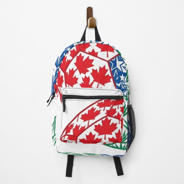 Item preview, North America Soccer Ball – Canada USA Mexico Flag Pattern designed and sold by droidtech.