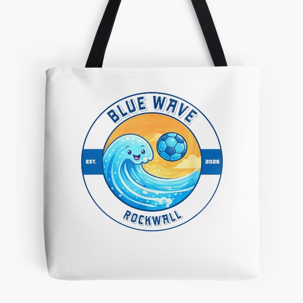 Item preview, Blue Wave Rockwall Soccer Ocean Waves Sports Est 2026 designed and sold by RDGNR.