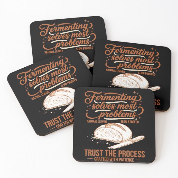 Item preview, sourdough Fermenting Solves Problems designed and sold by LuminOrb.