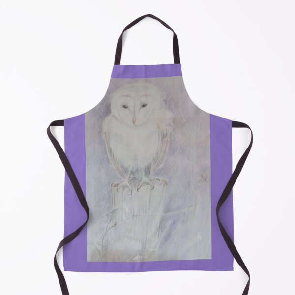 Item preview, Owl and Moth - soft pencilwork designed and sold by LittleLiz.