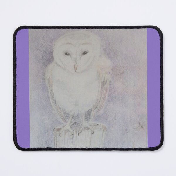 Item preview, Owl and Moth - soft pencilwork designed and sold by LittleLiz.