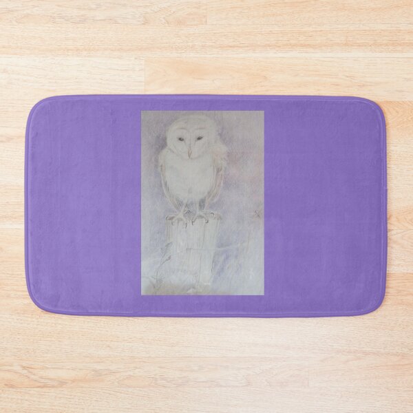 Item preview, Owl and Moth - soft pencilwork designed and sold by LittleLiz.