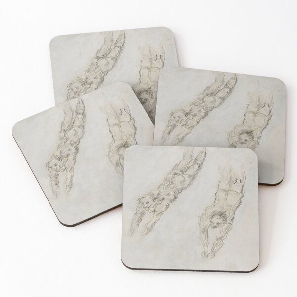 Item preview, Study of Nudes Diving by Paul Cézanne: Post Impressionist Figure Study designed and sold by artofuniverse.