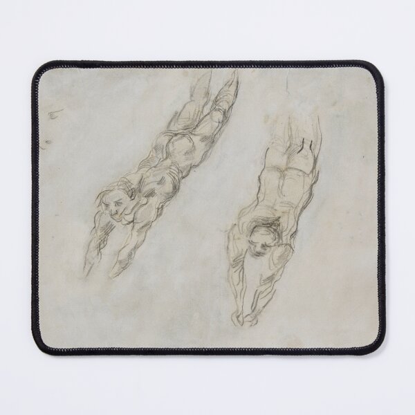 Item preview, Study of Nudes Diving by Paul Cézanne: Post Impressionist Figure Study designed and sold by artofuniverse.