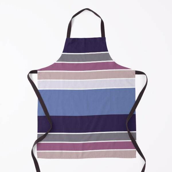 Item preview, Aesthetic Retro Stripes | Purple and Blue designed and sold by ApricityPhrases.