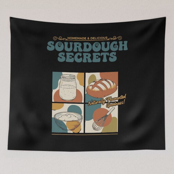 Item preview, Sourdough Secrets Naturally Fermented Goodness designed and sold by LuminOrb.