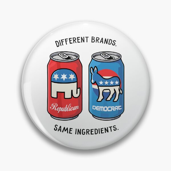 Item preview, Different Brands Same Ingredients Republican Vs Democrat designed and sold by RDGNR.