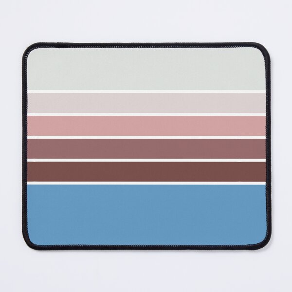 Item preview, Aesthetic Retro Stripes | Brown and Blue designed and sold by ApricityPhrases.