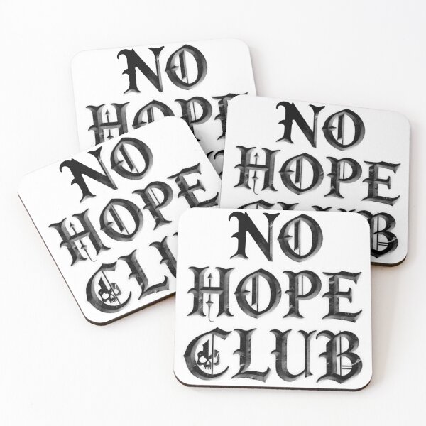 Item preview, No Hope Clube black version designed and sold by PUMPKIN HEAD SHOP.