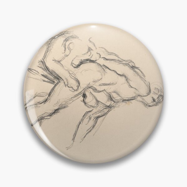 Item preview, Study of Pugets Milo of Crotona by Paul Cézanne: Post Impressionist Figure Study designed and sold by artofuniverse.