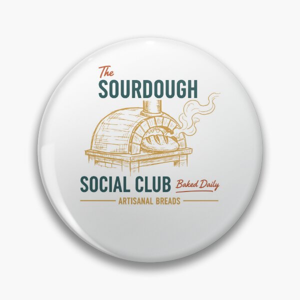 Item preview, Sourdough Bread Baking Baker Social Club Baked designed and sold by LuminOrb.