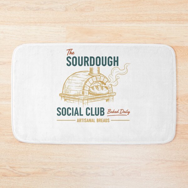 Item preview, Sourdough Bread Baking Baker Social Club Baked designed and sold by LuminOrb.