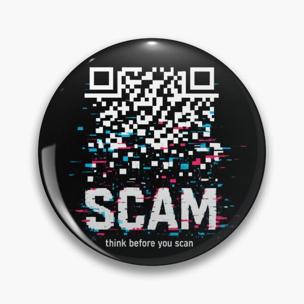 Item preview, QR Code Scam Warning – Think Before You Scan designed and sold by NAJURE.