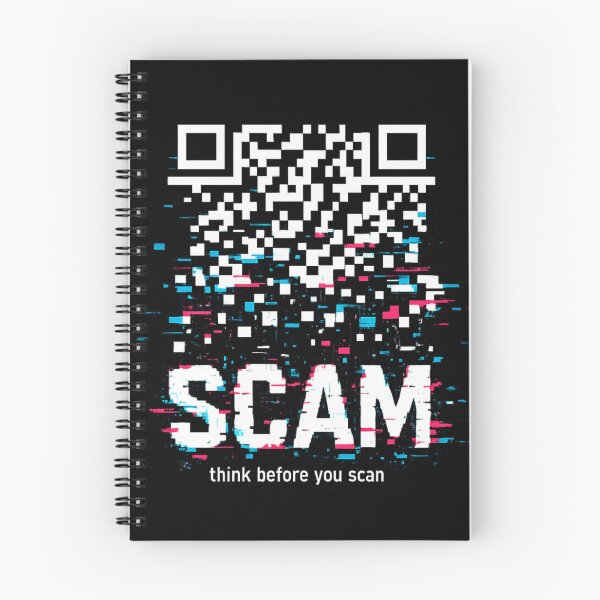 Item preview, QR Code Scam Warning – Think Before You Scan designed and sold by NAJURE.