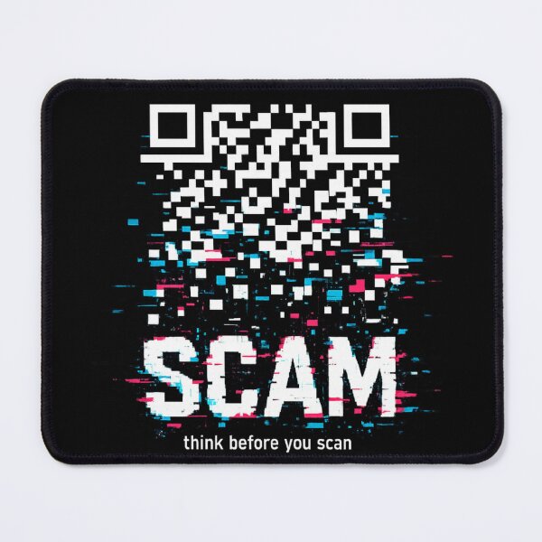 Item preview, QR Code Scam Warning – Think Before You Scan designed and sold by NAJURE.