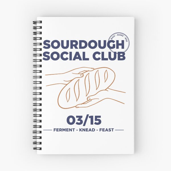 Artikelvorschau, Sauerteigbrotback-bäcker-social-club entworfen und verkauft von LuminOrb.