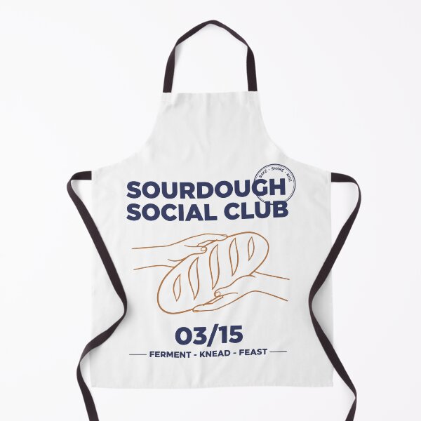Item preview, Sourdough Bread Baking Baker Social Club designed and sold by LuminOrb.