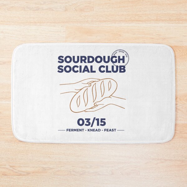 Item preview, Sourdough Bread Baking Baker Social Club designed and sold by LuminOrb.