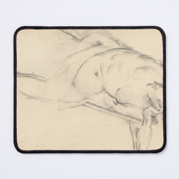 Item preview, Study of the Allegorical Figure Bellona by Paul Cézanne: Nude Figure Poster designed and sold by artofuniverse.