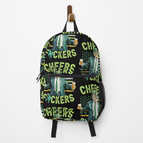 Item preview, Cheers Fuckers St Patricks Day Funny USA Flag Beer Drinking Trump designed and sold by RDGNR.