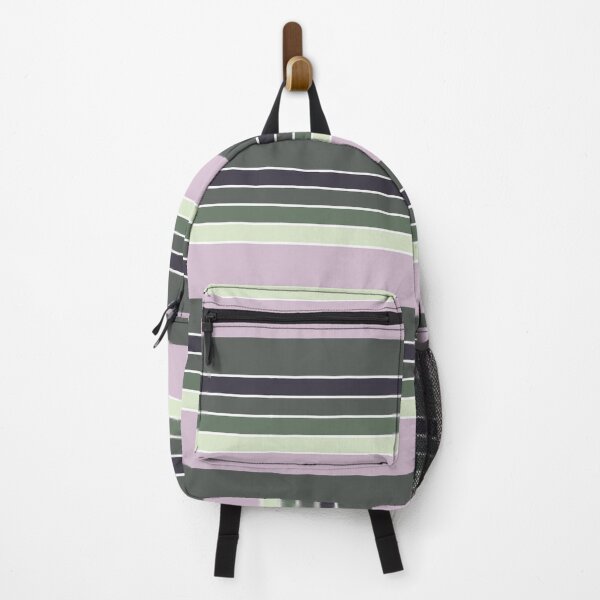 Item preview, Aesthetic Retro Stripes | Green and Grey designed and sold by ApricityPhrases.
